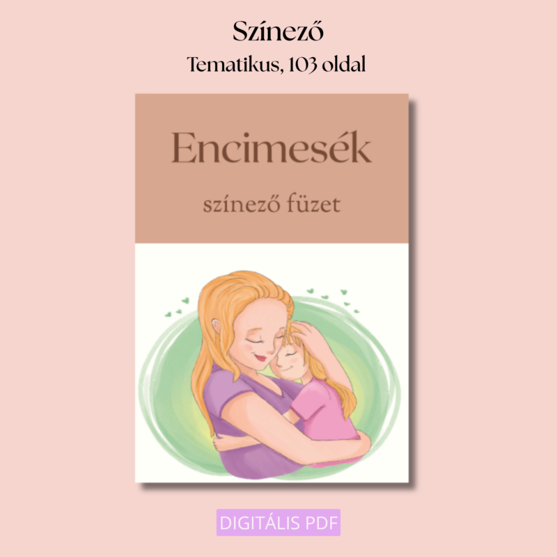encimesék tematikus színező