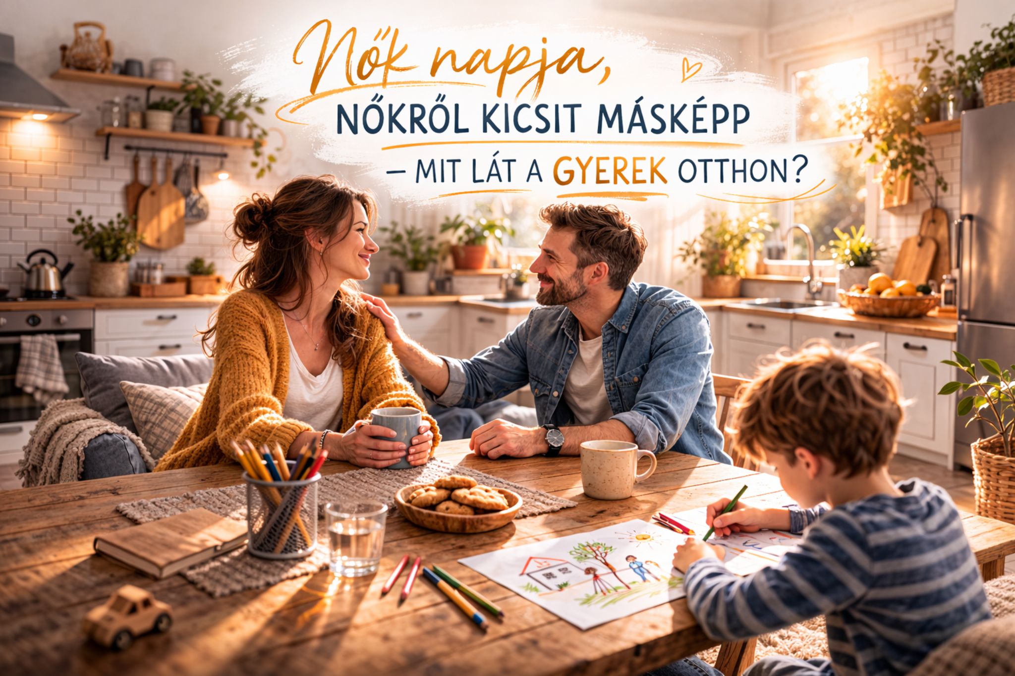mit lát a gyerek otthon