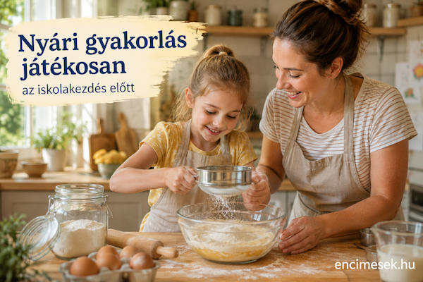 Nyári gyakorlás játékosan az iskolakezdés előtt – Így készüljön a gyermek az iskolakezdésre 1 nyári gyakorlás játékosan