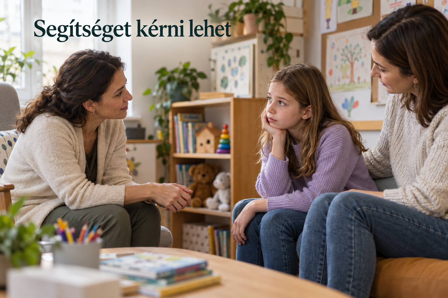 ha a gyermek szorongása túlnő